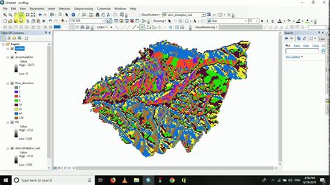 More about sublinks—ArcMap .